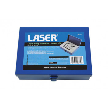 LASER Glow Plug Threaded Insert Kit M10 x 1mm