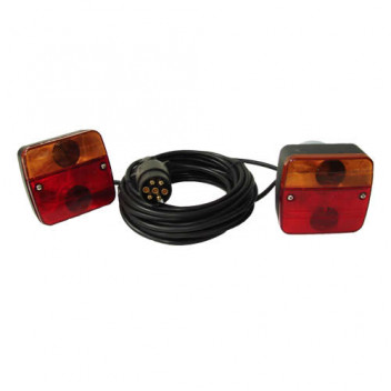 Magnetic Trailer Lights 10m Cable (STD)