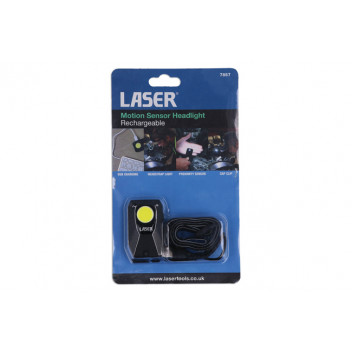 LASER Motion Sensor Headlight - Rechargeable