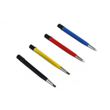 LASER ABRASIVE PEN BRUSH SET 4PC
