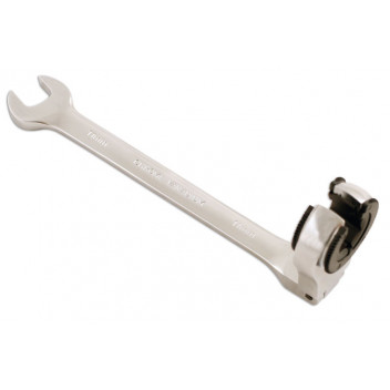 LASER Brake Pipe Ratchet Wrench Flexible Head 11mm