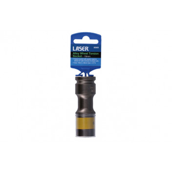 LASER Alloy Wheel Torsion Socket 19mm