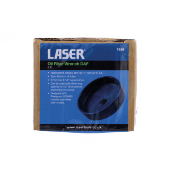 LASER Oil Filter Wrench - for DAF (LF)