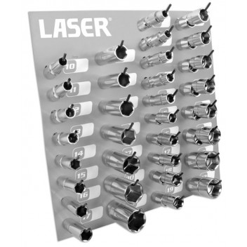 LASER Complete Socket Rack 1/2D"