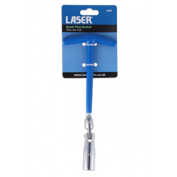 LASER Spark Plug Spanner T-bar 16mm