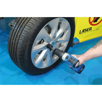 LASER Locking Wheel Nut Removal Kit - Lug Driller