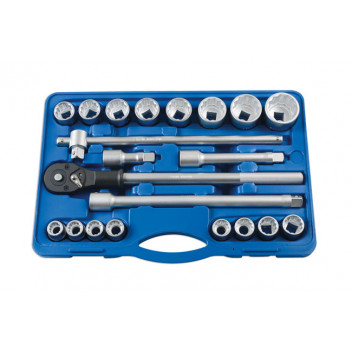 LASER Socket Set 3/4D 21pc"
