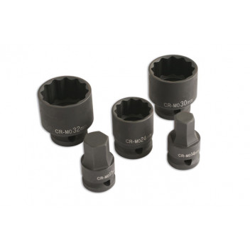 LASER VAG Hub Nut Socket Set