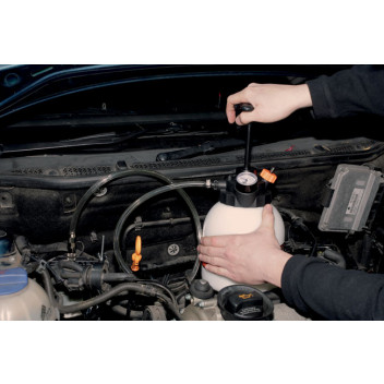 LASER Manual Brake Bleeder with universal adaptor