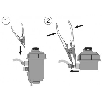 LASER Fuel Line Pliers for Diesel Filter