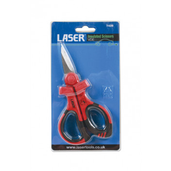 LASER Insulated Scissors VDE