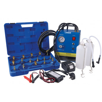LASER Brake & Clutch Pressure Bleed Kit inc Master Cylinder