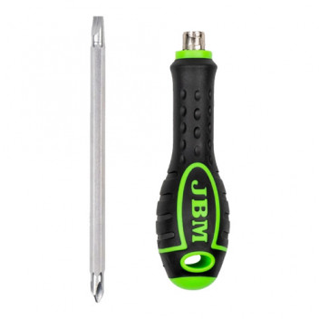 REVERSIBLE DOUBLE END SCREWDRIVER 6X100MM.