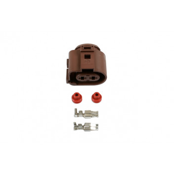 CONNECT VW Electrical Female Connector 4.8mm 2 Pin Kit 25 Pi