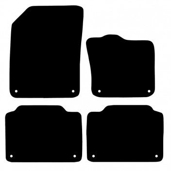 Carpet Mat Set VOLVO S90/V90  (4 PIECE + 8 CLIPS)