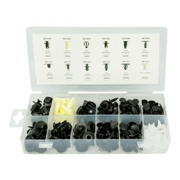 Plastic Clips Set For Mazda 190Pcs